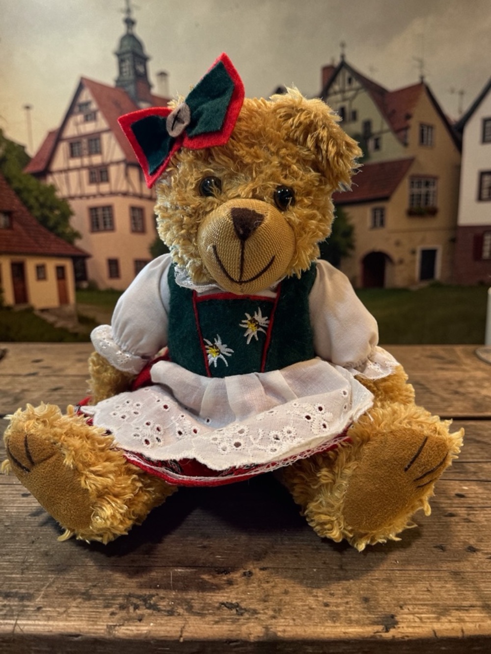 Vintage RF Collection Reinart Faelens 12” Jointed German Teddy Bear READ